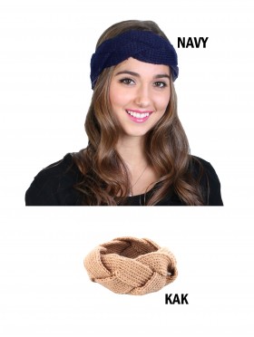 BRAID KNIT HEADBAND